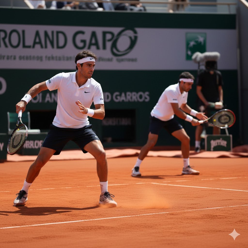 Tennis fashion and elegance on court